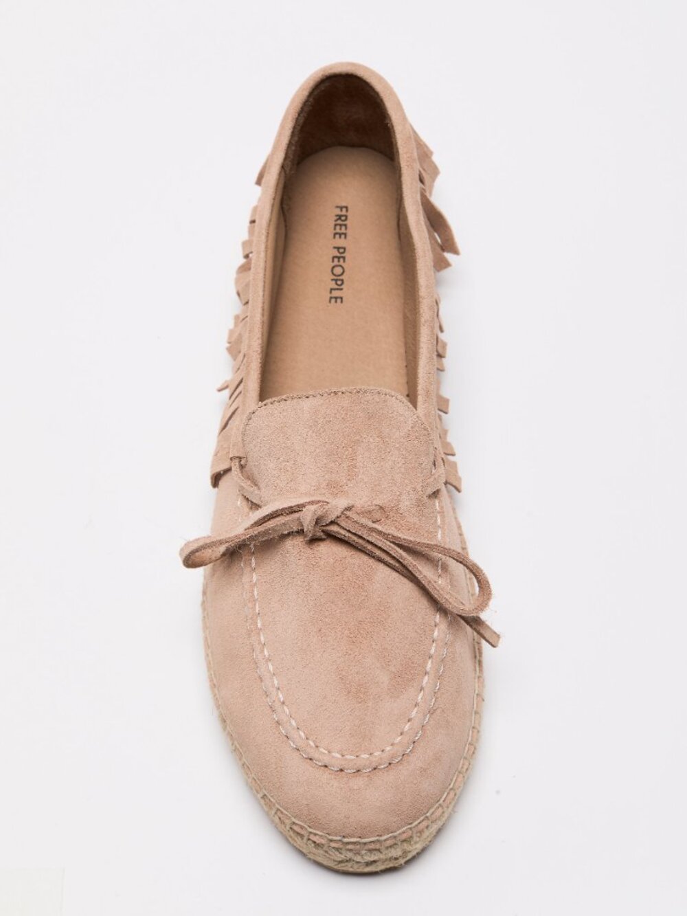 FREE PEOPLE Faraway Fringe Espadrilles / Dusty Rose - Picture 12 of 14